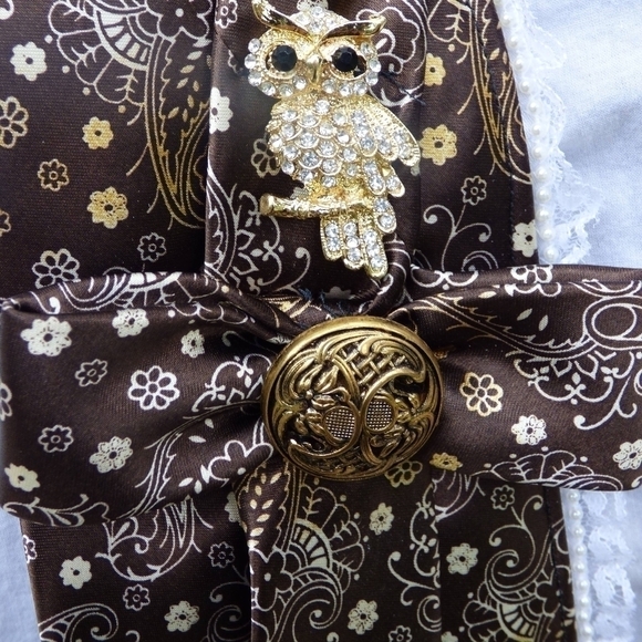 Unique Art Fashion Collar Handmade Silk - Picture 4 of 5